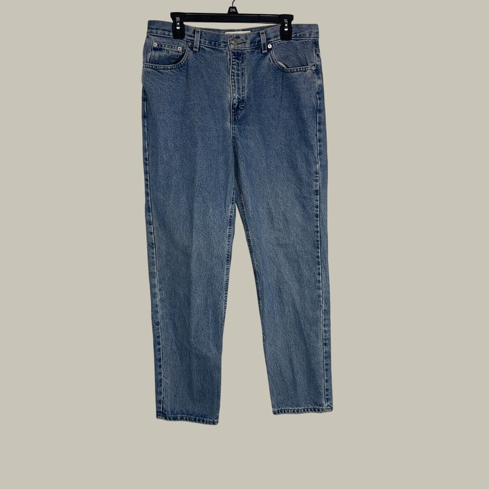 Vintage Y2K Tommy Hilfiger Jeans Womens 14 100% Cotton High Rise Mom Denim 2001